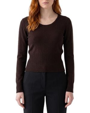 Max Mara Crew Neck Sweater - Black