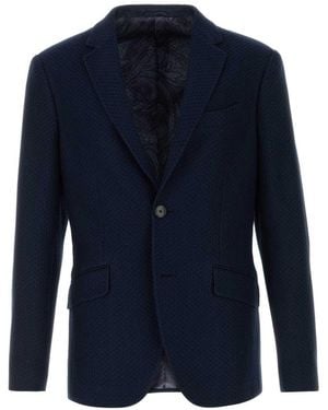 Etro Regular Blazer - Blue