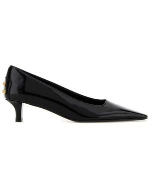 Tod's Leather Court Shoes - Black