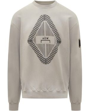 A_COLD_WALL* Crew Neck Sweatshirt - Gray