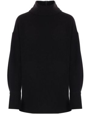 Alberto Biani Crepe Blouse - Blue