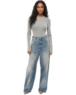 1989 STUDIO Flared High Rise Jeans - Blue