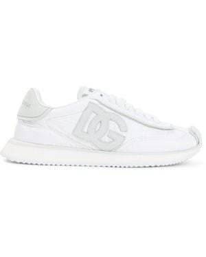 Dolce & Gabbana Lace Up Sneakers - White