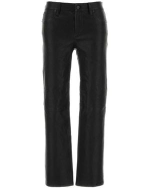 FRAME Slim Mid Rise Jeans - Black