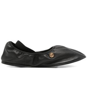 Versace Medusa Ballet Flat - Black