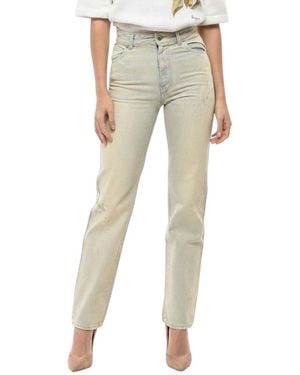 1989 STUDIO Straight High Rise Jeans - Natural