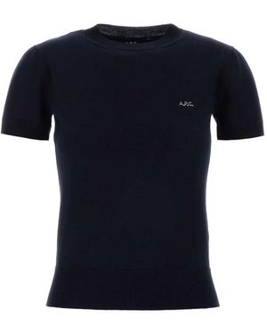 A.P.C. Crew Neck Sweater - Black