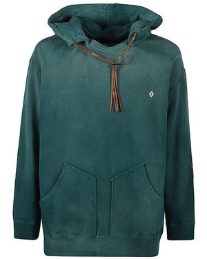 Children of the discordance Cotton Hoodie - Green
