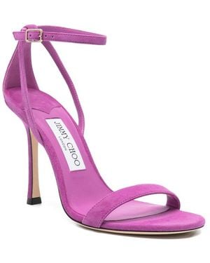 Jimmy Choo Moza-100 Heels - Pink