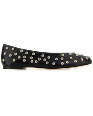 GIMAGUAS Studded Ballet Flats - Black
