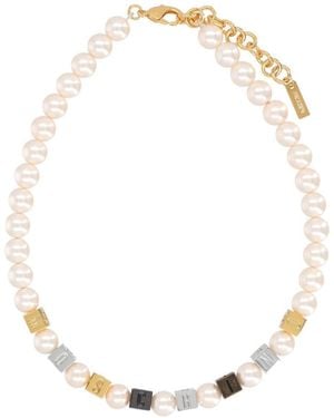 Moschino Choker Necklace - Natural