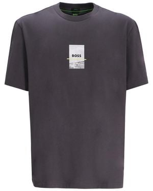 BOSS Crewneck Graphic T-Shirt - Black
