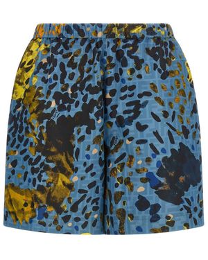 Fendi Falena Shorts - Blue