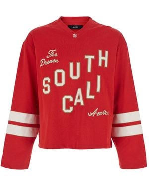 Amiri Full Sleeves T-Shirt - Red