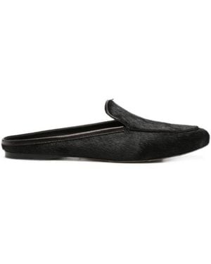 forte_forte Leather Loafers - White