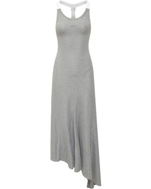Off-White c/o Virgil Abloh Sleek Suit Mini Dress - Gray