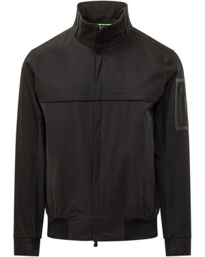 BOSS Mock Collar Jacket - Black