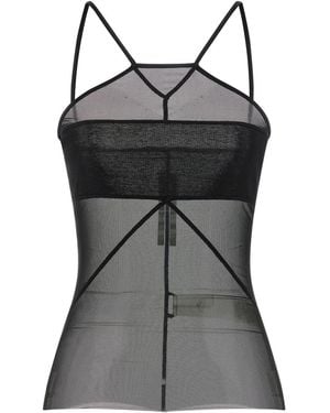 Rick Owens Sl Combo Top - Black