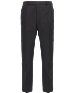 Prada Flat Front Pants - Gray