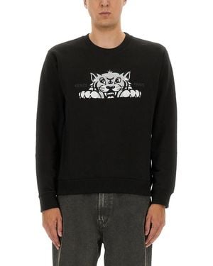 KENZO Crew Neck Sweatshirt - Black