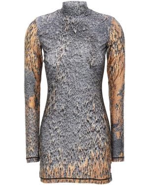 DIESEL Eleo Long Sleeve Dress - Grey