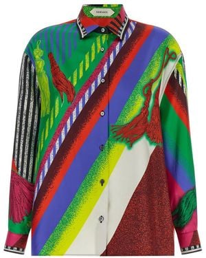 Versace Regular Printed Shirt - Multicolor