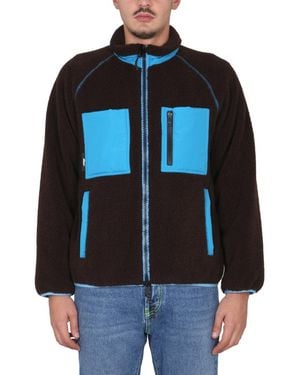 MSGM Dark Regular Jackets - Blue