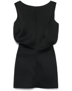 ワンピースその他 Khaite Black silk mini Mags dress Mags Dress in Black – KHAITE
