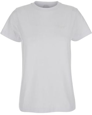 Pinko Logo Crew Neck T-Shirt - White