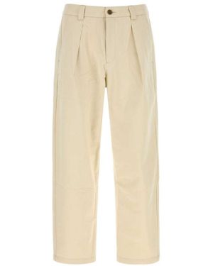 A.P.C. Light Pleated Pants - Natural