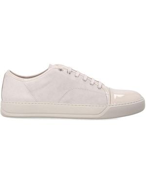Lanvin Lace-Up Sneakers - White