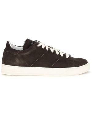 Kiton Suede Trainers - Black