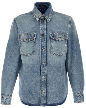 Versace Cotton Blouse - Blue