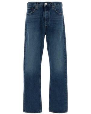 Agolde High Rise Jeans - Blue
