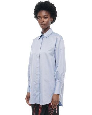Patou Light Solid Shirt - Blue