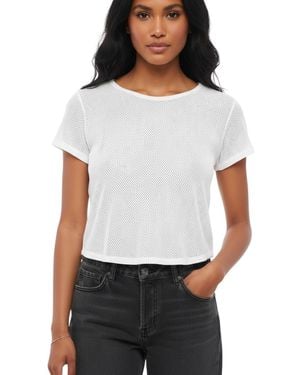 Woolrich Perforated Crew Neck T-Shirt - White