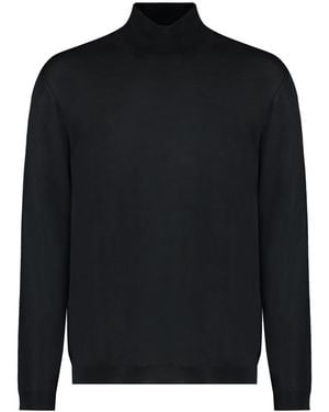 Roberto Collina Turtle Neck Sweater - Black