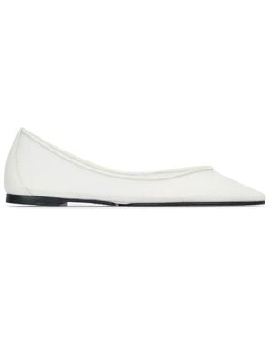 Jacquemus Slip On Ballet Flats - White