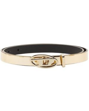 DIESEL Logo Buckle Belt - Multicolor