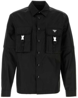 Prada Logo Shirt - Black
