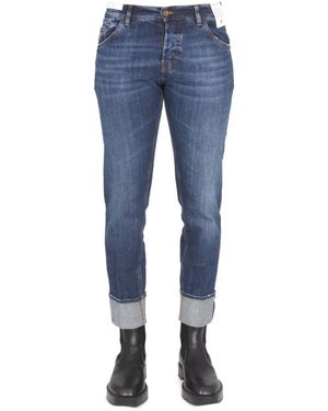 PT Torino Mid Rise Jeans - Blue