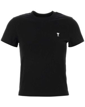 Ami Paris Regular Logo Shirt - Black