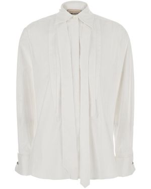 Semicouture Pleated Shirt - White