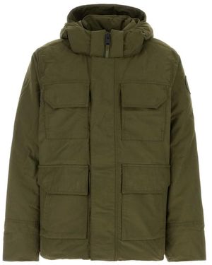 Canada Goose Cropped Avenue Puffa Jacket - Green