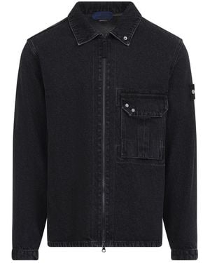 Stone Island Regular Shirt Jacket - Blue