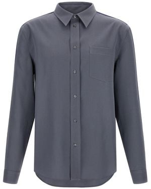 Marni Wool Solid Shirt - Blue