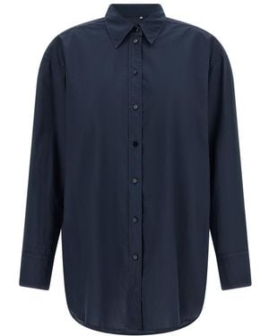 Xacus Relaxed Solid Shirt - Blue