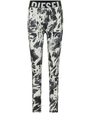DIESEL Skinny Elasticated Pants - Black