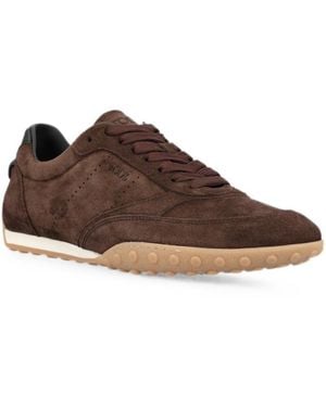Tod's Suede Sneakers - Brown