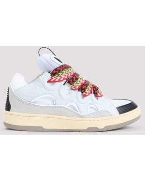Lanvin Curb Sneakers - White